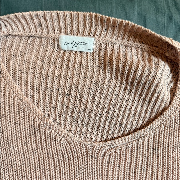 Women's Pink Rhea Sweater - Picture 2 of 3